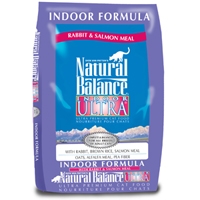 Natural Balance Indoor Ultra Rabbit & Salmon Meal Dry Cat 10#  