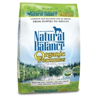 Natural Balance Organic Formula Dry Dog 12.5 lb