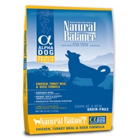 Natural Balance Alpha Dog Chicken/Duck/Turkey 25#