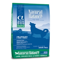 Natural Balance Alpha Dog Lamb/Chicken/Rabbit 25#