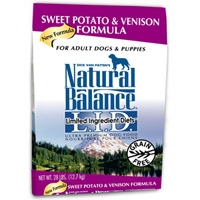 Natural Balance Limited Ingredient Diet Venison & Sweet Potato Dry Dog Food