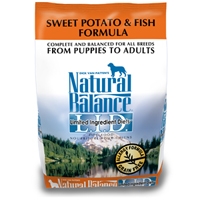 Natural Balance Limited Ingredient Diet Fish & Sweet Potato Dry Dog Food 6/5 lb.