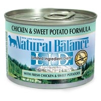 Natural Balance Limited Ingredient Diets Chicken & Sweet Potato Canned Dog Food 12/6 oz.
