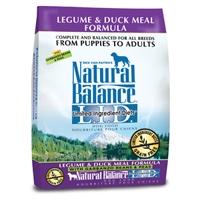 Natural Balance LID Legume & Duck Meal 12.5LB  