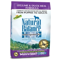 Natural Balance LID Legume & Duck Meal 25LB  