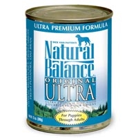 Natural Balance Ultra Can Dog Formula 12/13 oz.