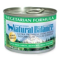 Natural Balance Vegetarian Can Dog 12/6 oz.