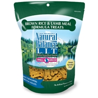 Natural Balance LIT Brown Rice & Lamb Meal Treat 8 oz.