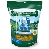 Natural Balance LIT Brown Rice & Lamb Meal Treats 12/14 oz.