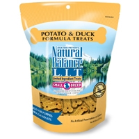 Natural Balance Limited Ingredient Diets Duck & Potato Small Breed Treats 12/8 oz.