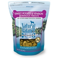 Natural Balance Limited Ingredient Diets Venison & Sweet Potato Treats 12/14 oz.