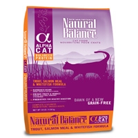 Natural Balance Alpha Cat Trout/Whitefish/Salmon 10#