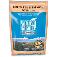 Natural Balance Limited Ingredient Diets Green Pea & Salmon Dry Cat Food 6/5 lb.