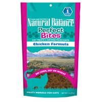 NATURAL BALANCE Perfect Bites Chicken Formula Cat Treats, 12/3oz  