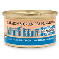 Natural Balance Limited Ingredient Diets Salmon & Green Pea Canned Cat Food 