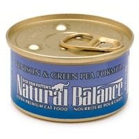 Natural Balance Limited Ingredient Diets Venison & Green Pea Canned Cat Food 24/3 oz.