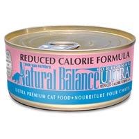 Natural Balance Reduced Calorie Can Cat 24/6 oz.