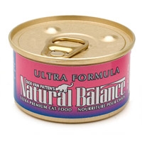 Natural Balance Ultra Premium Can Cat 24/3 oz. and 24/6 oz.