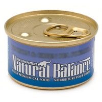Natural Balance Tuna and Shrimp Can Cat 24/3 oz. and 24/6 oz.