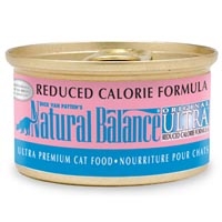 Natural Balance Reduced Calorie Can Cat 24/3 oz. and 24/6 oz.