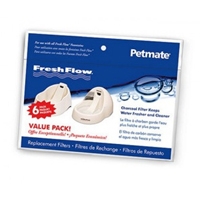 Petmate Fresh Flow 6 Filter Value Tray 8 Count 
