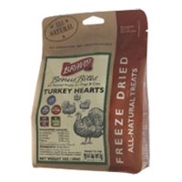 Bravo! Freeze Dried Turkey Hearts, 5 Lb