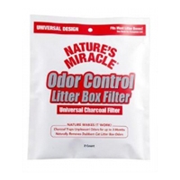 Nature's Miracle, Odor Control Universal Charcoal Filter 2PK  