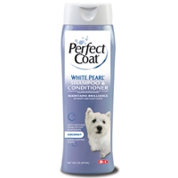 8in1 Perfect Coat White Pearl Shampoo 16 oz.
