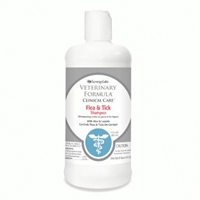 Synergy Labs Veterinary Formula Clinical Care Flea & Tick Shampoo with Aloe & Lanolin- 17 oz.  