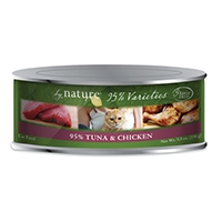By Nature Cat 95% Varieties Tuna & Chicken 24/5.5OZ  