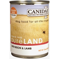 Canidae Grain Free Pure Land With Bison And Lamb, 12/13 Oz  