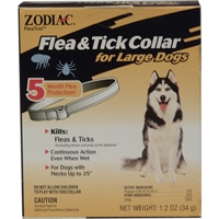 Zodiac Z-41 Flea & Tick Collar Large Dog 5 Month