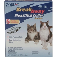 Zodiac Z-37 Breakaway Flea & Tick Cat Collar 5 Month