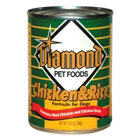 Diamond Chicken & Rice Dog 24/13 oz. Cans