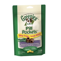 Greenies® Pill Pockets® Dog 6.6oz Duck/Pea