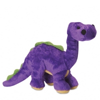 GoDog Purple Dino Mini Bruto with Chew Guard  