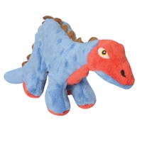 GoDog Mini Spike Plated Dinosaur Stegosaurus with Chew Guard  