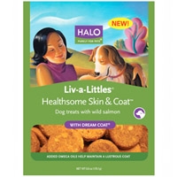 Halo Live-A-Little Healthsome Skin & Coat Treats With Dream Coat 6 oz.