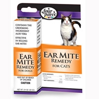 Four Paws Ear Mite Remedy - Cat