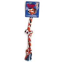 Chew Rope Tug Lg 3Knot Color