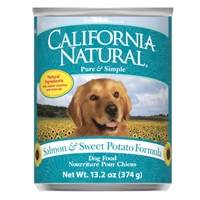 Natura California Natural Dog Salmon/Sweet Potato 12/13.2 Oz