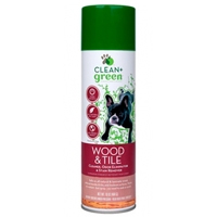 Clean & Green Dog Wood and Tile Stain Remover, Odor Eliminator, and Cleaner 16 oz