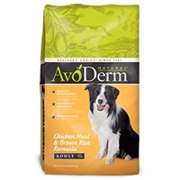 AvoDerm Natural Chicken Meal & Rice - Dog 4.4 lb.