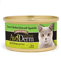 AvoDerm Natural Tuna & Chicken Entrée With Vegetables - Cat 24/3 oz. 