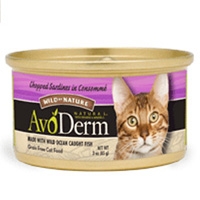 AvoDerm Natural Wild by Nature Chopped Sardines in Consomme , 24/3 Oz  