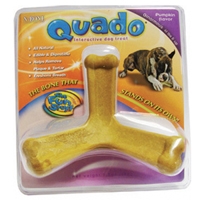 N-Bone Quado Interactive Dog Treat Pumpkin, 7.0oz  
