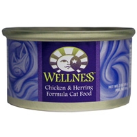 Wellness Canned Cat Super5Mix Chicken & Herring 24/3 oz Case