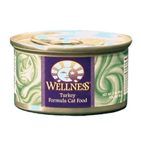 Wellness Canned Cat Turkey 24/3 oz Case