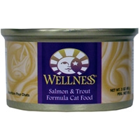 Wellness Canned Cat Salmon & Trout 24/3 oz Case