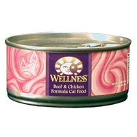 Wellness Canned Cat Super5Mix Beef & Chicken 24/5.5 oz Case